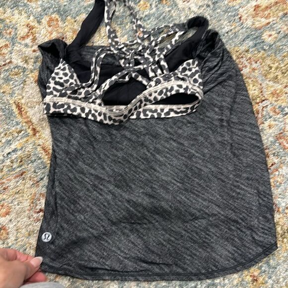 Lululemon Free to be Wild Strappy Tank Top Built In Bra - Picture 7 of 9